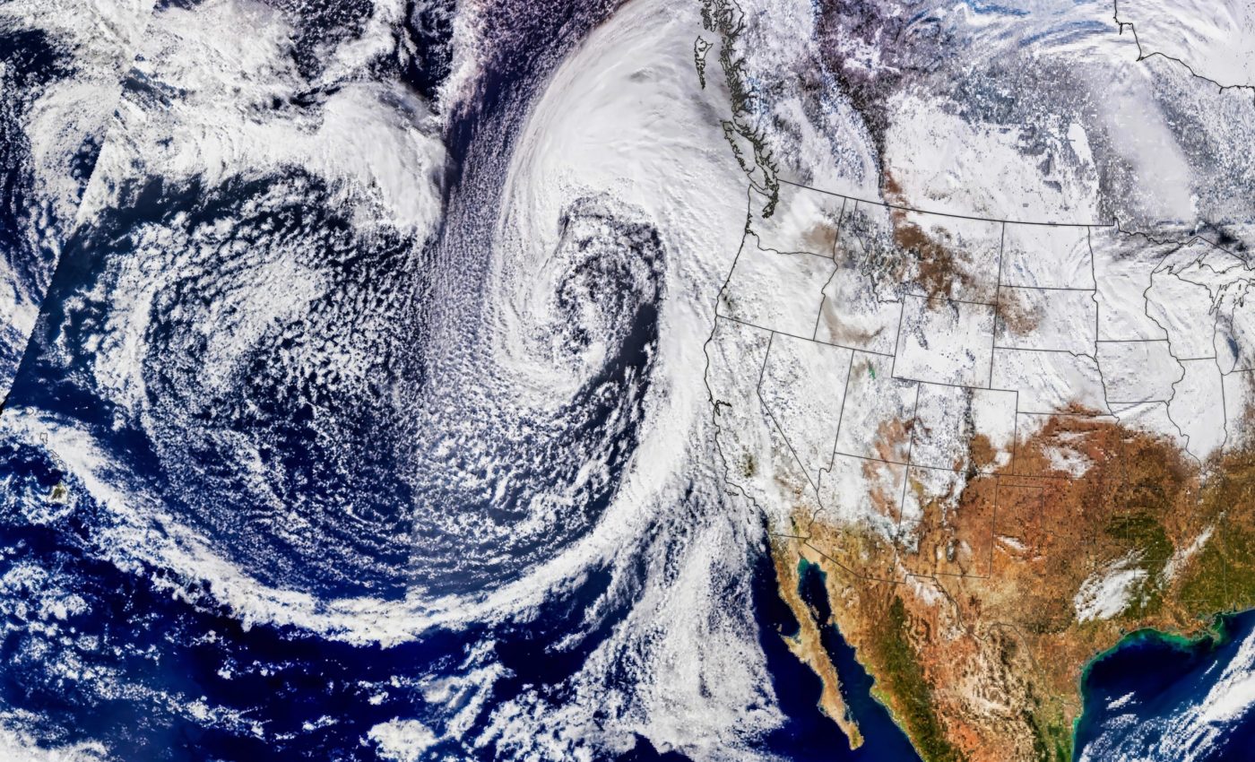 Atmospheric rivers will become more intense as temperatures rise