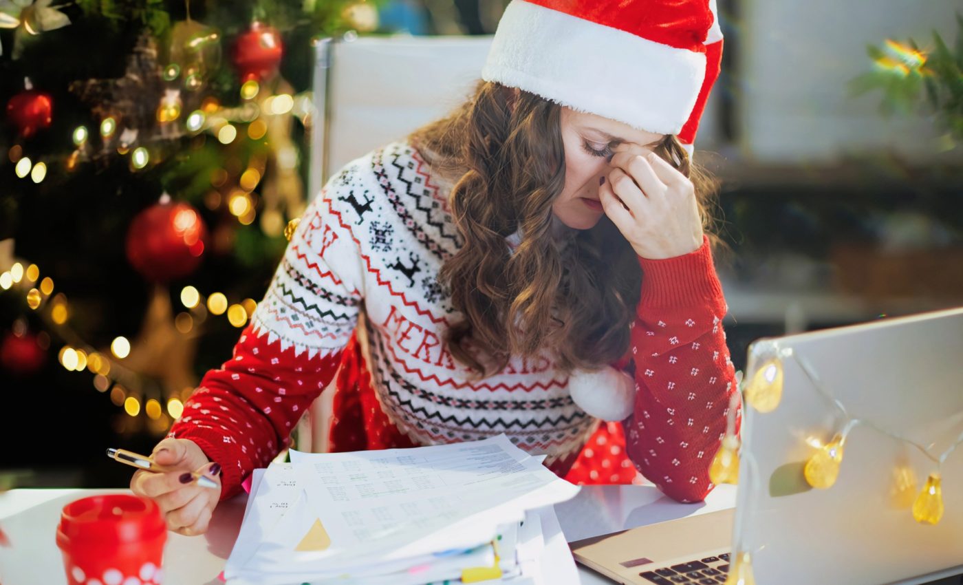 Holiday stress is higher this year compared to 2023