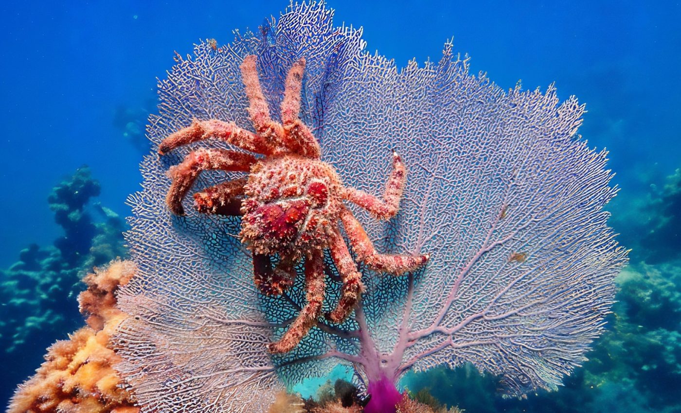 Reef crabs help heat-stressed corals survive