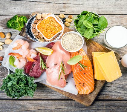 Selection,Of,Animal,And,Plant,Protein,Sources,-,Fish,,Meat,