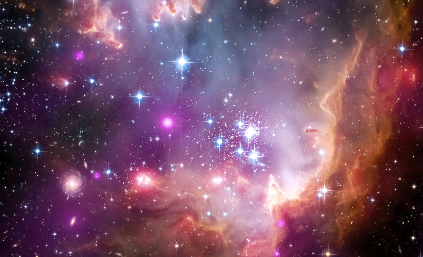 Small Magellanic Cloud is being pulled apart by two galaxies