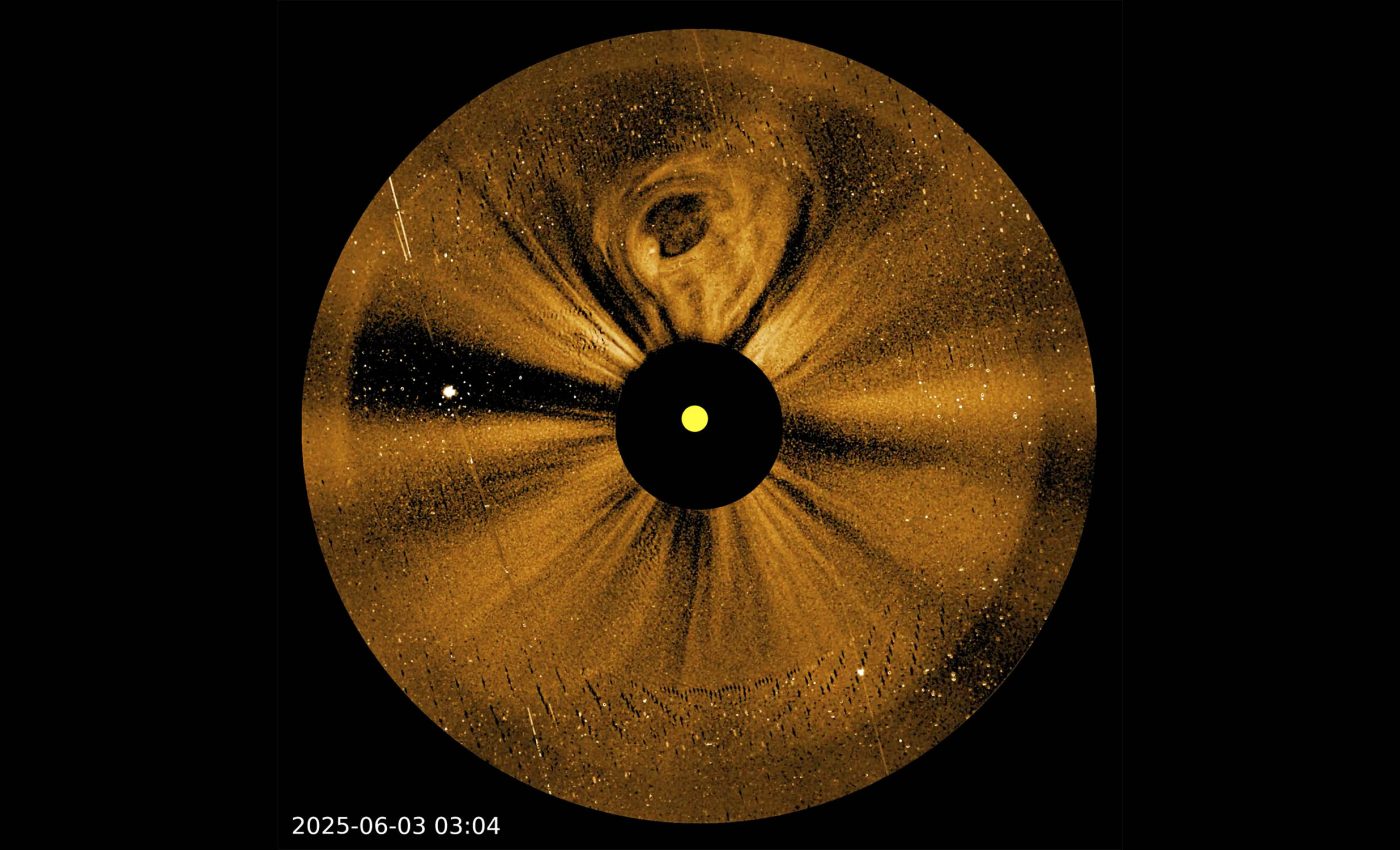 Huge 'coronal mass ejection' captured by NASA's new solar mission