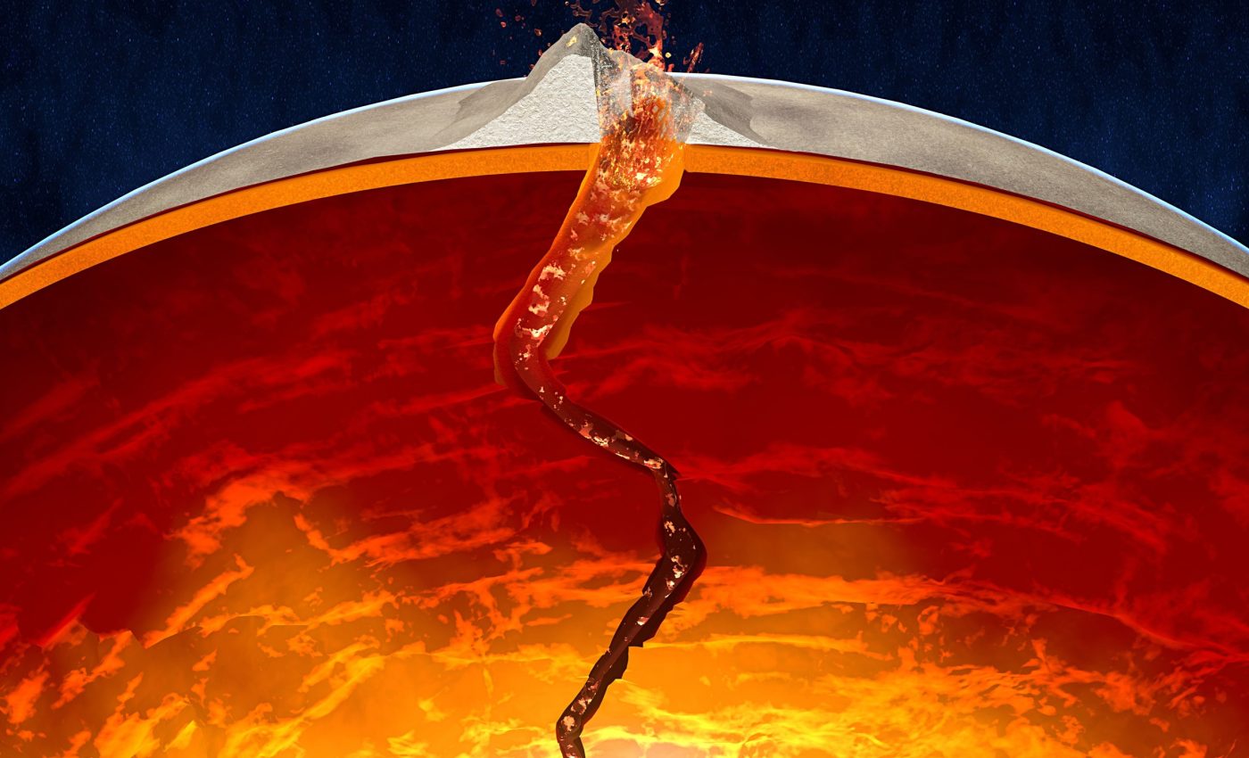 Earth has a 'ghost plume' rising from deep within the planet's mantle up to the surface