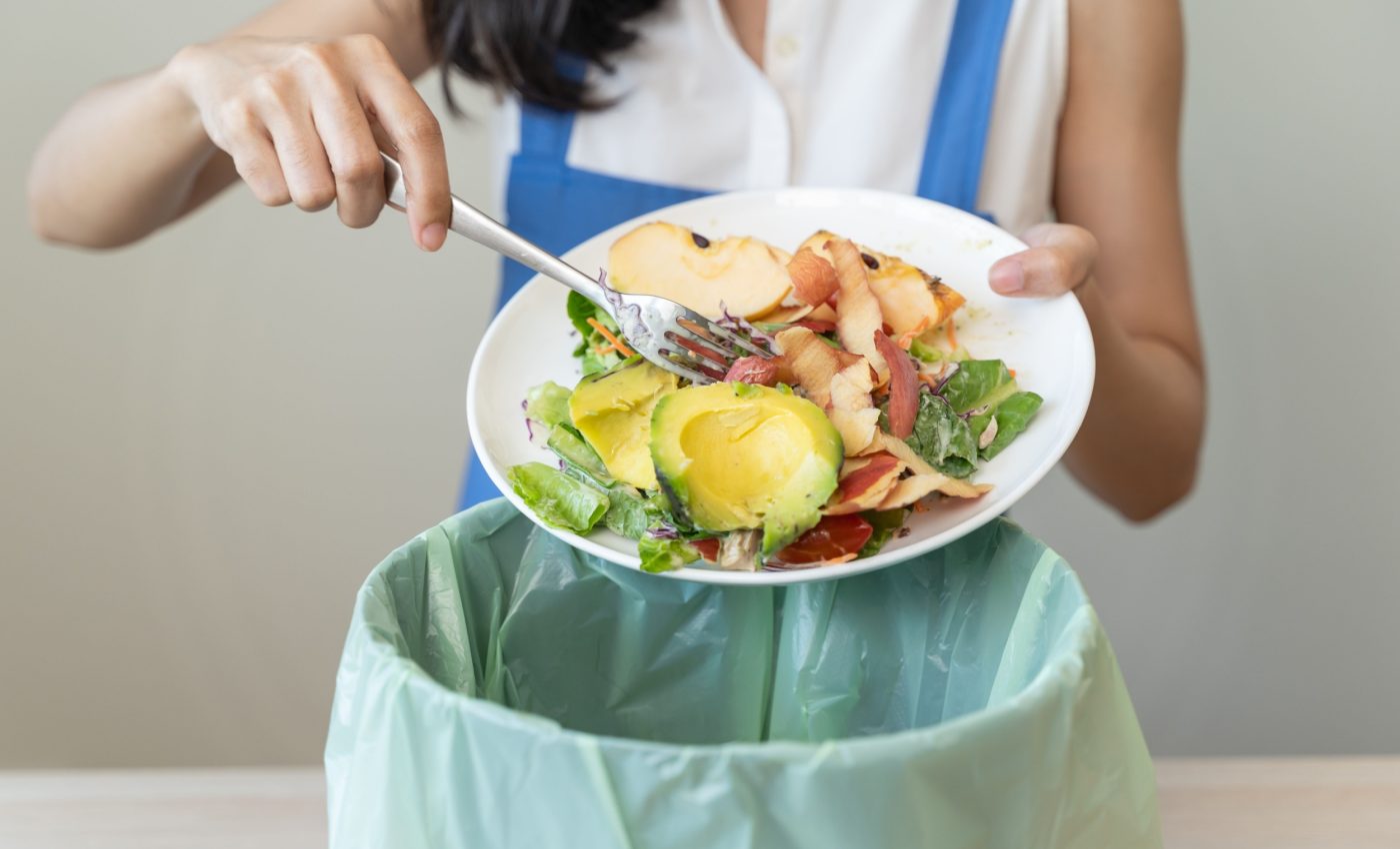Food waste can be used to make biodegradable plastic