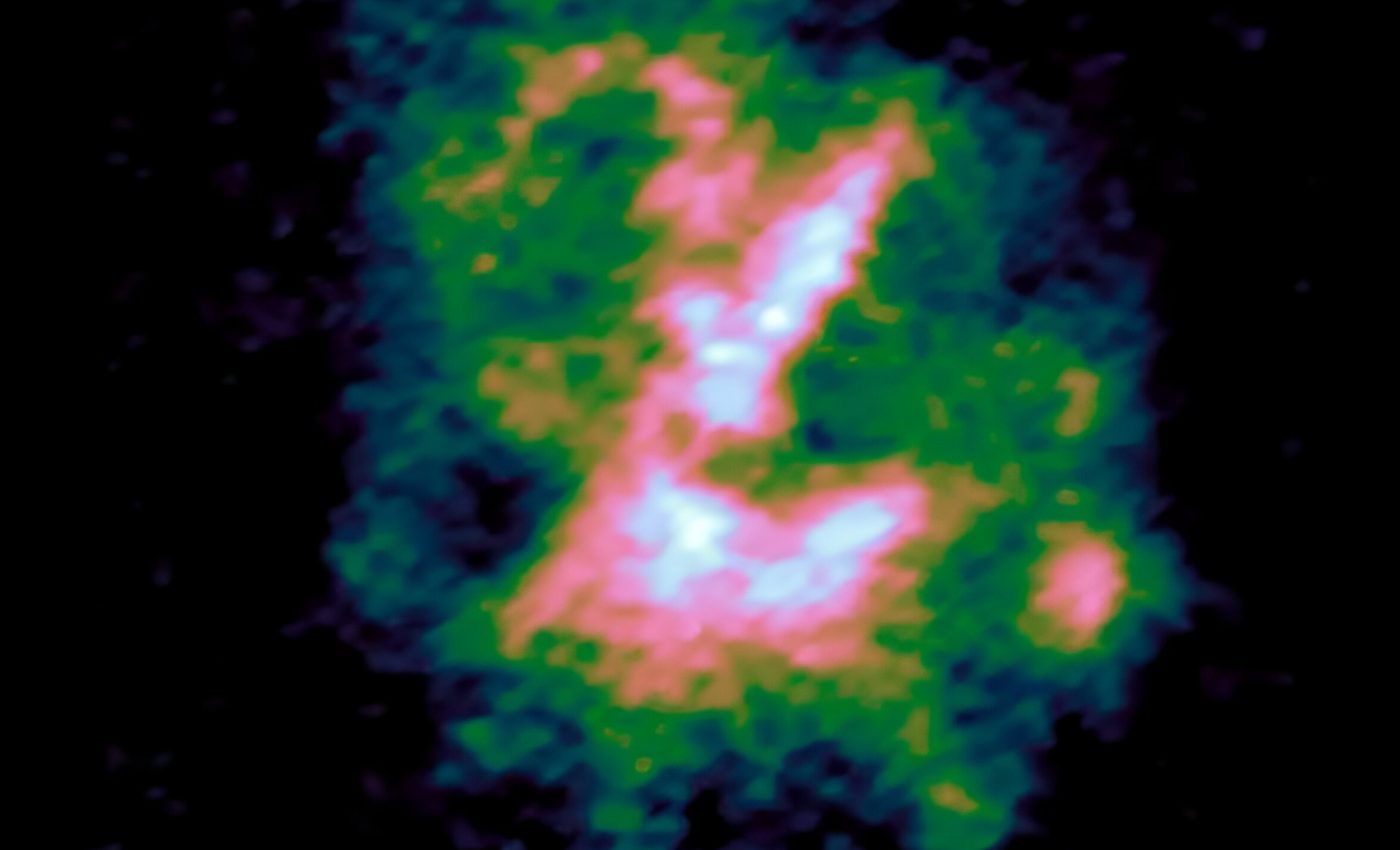 Giant star creates a massive, mysterious bubble of gas