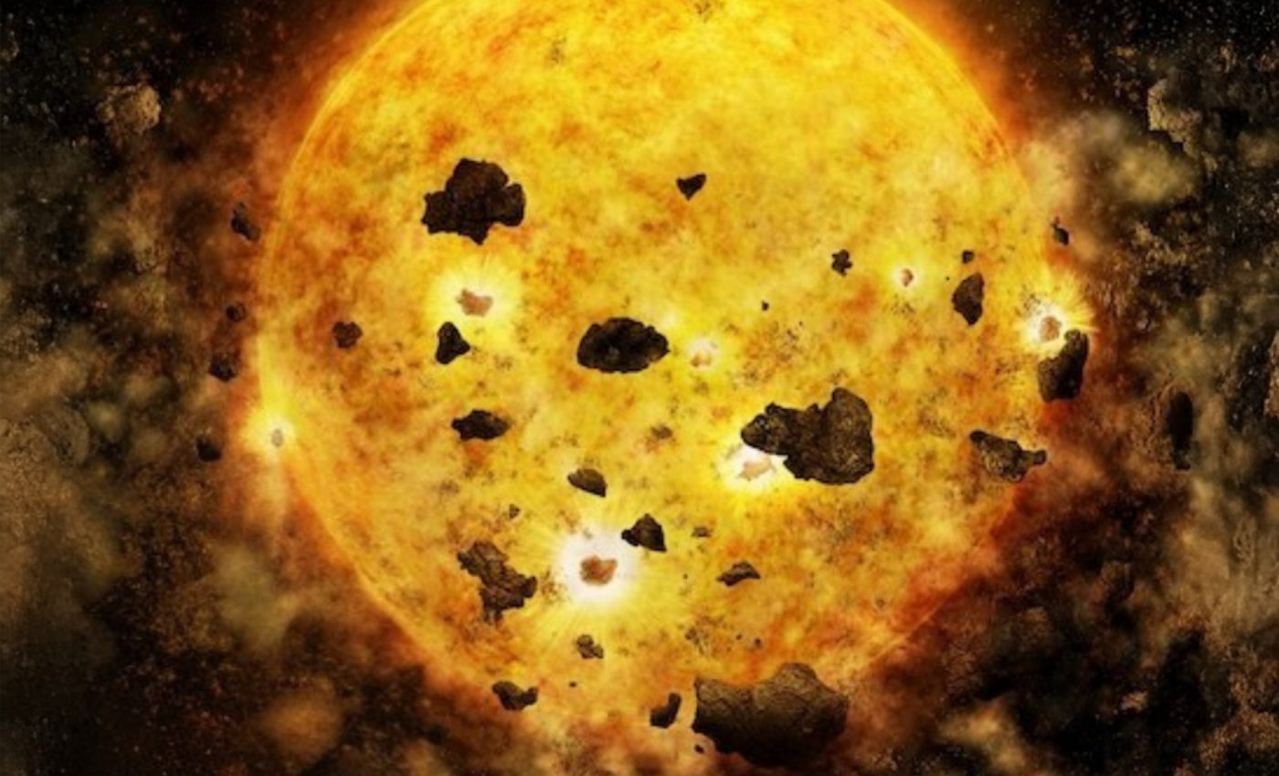 Death spiral of giant planet could explain rocky world origins