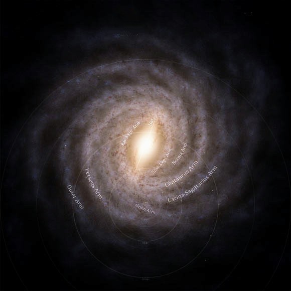 Gaia reveals the hidden architecture of the Milky Way