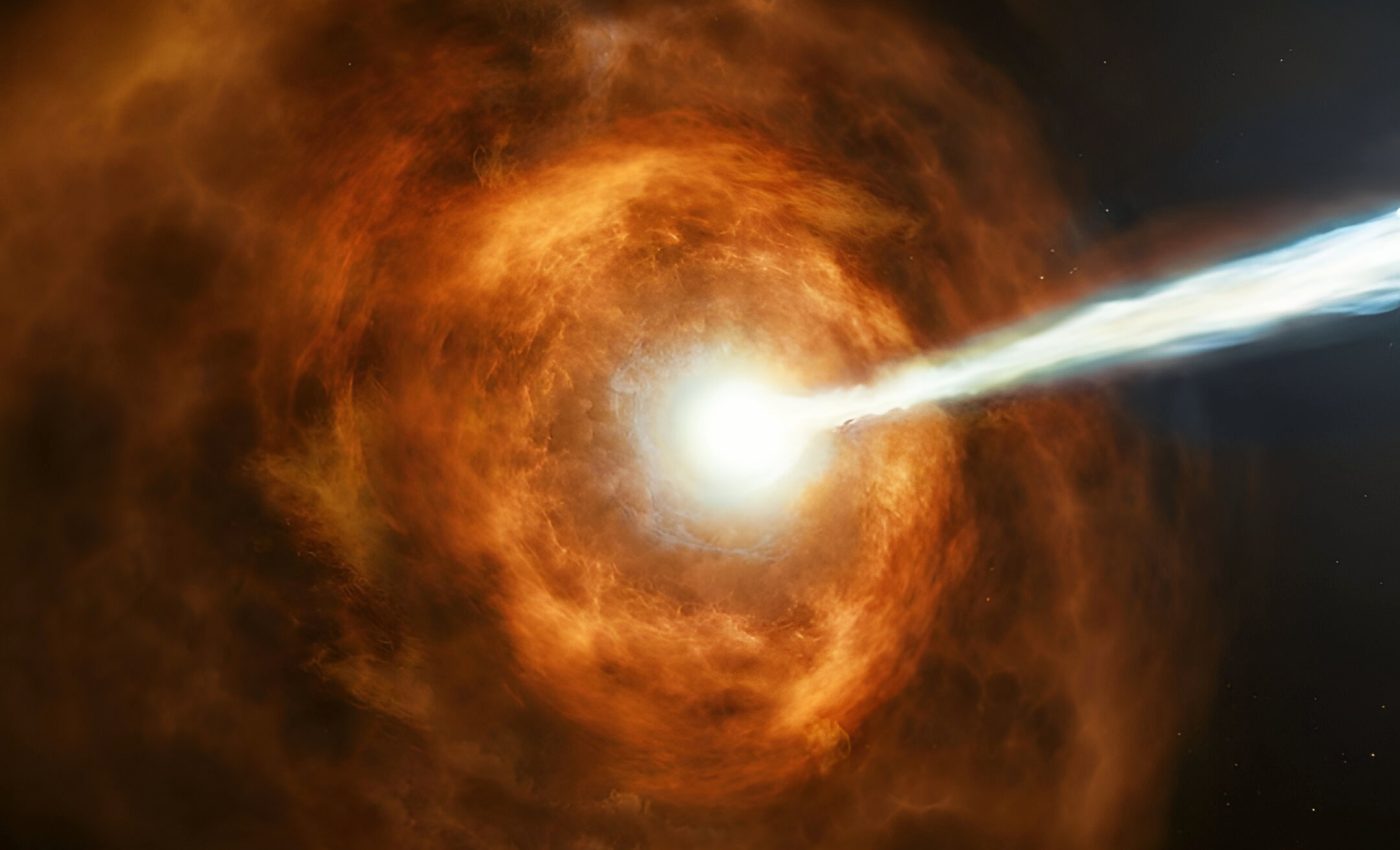 Gamma-ray burst explodes in an unusual pattern never seen before