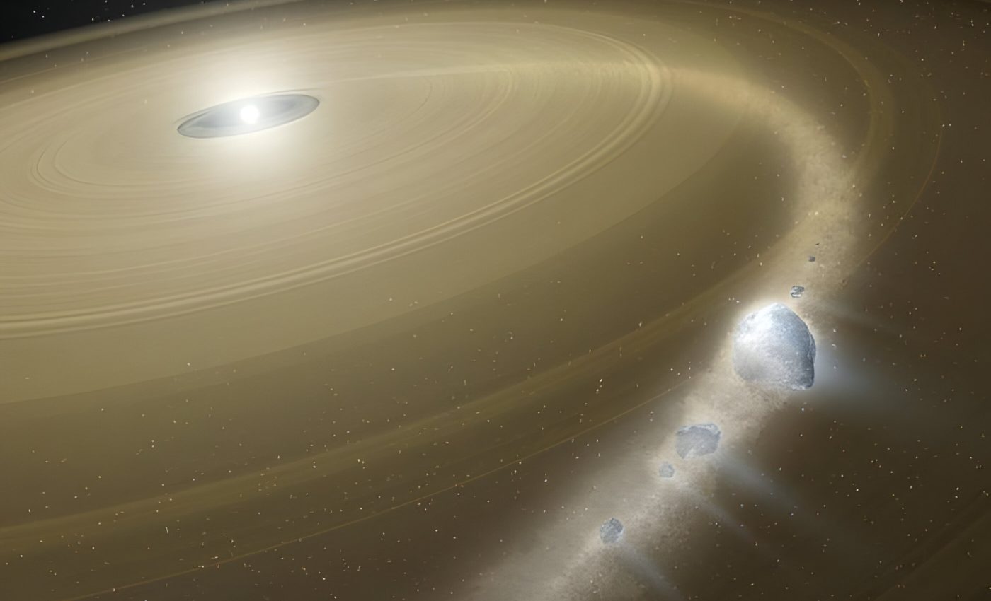 Cosmic cannibalism: White dwarf star devours a Pluto-like planet