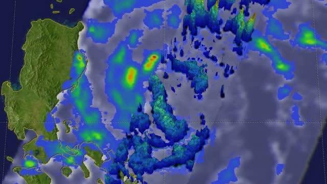 NASA satellites provided a look at Typhoon Nida
