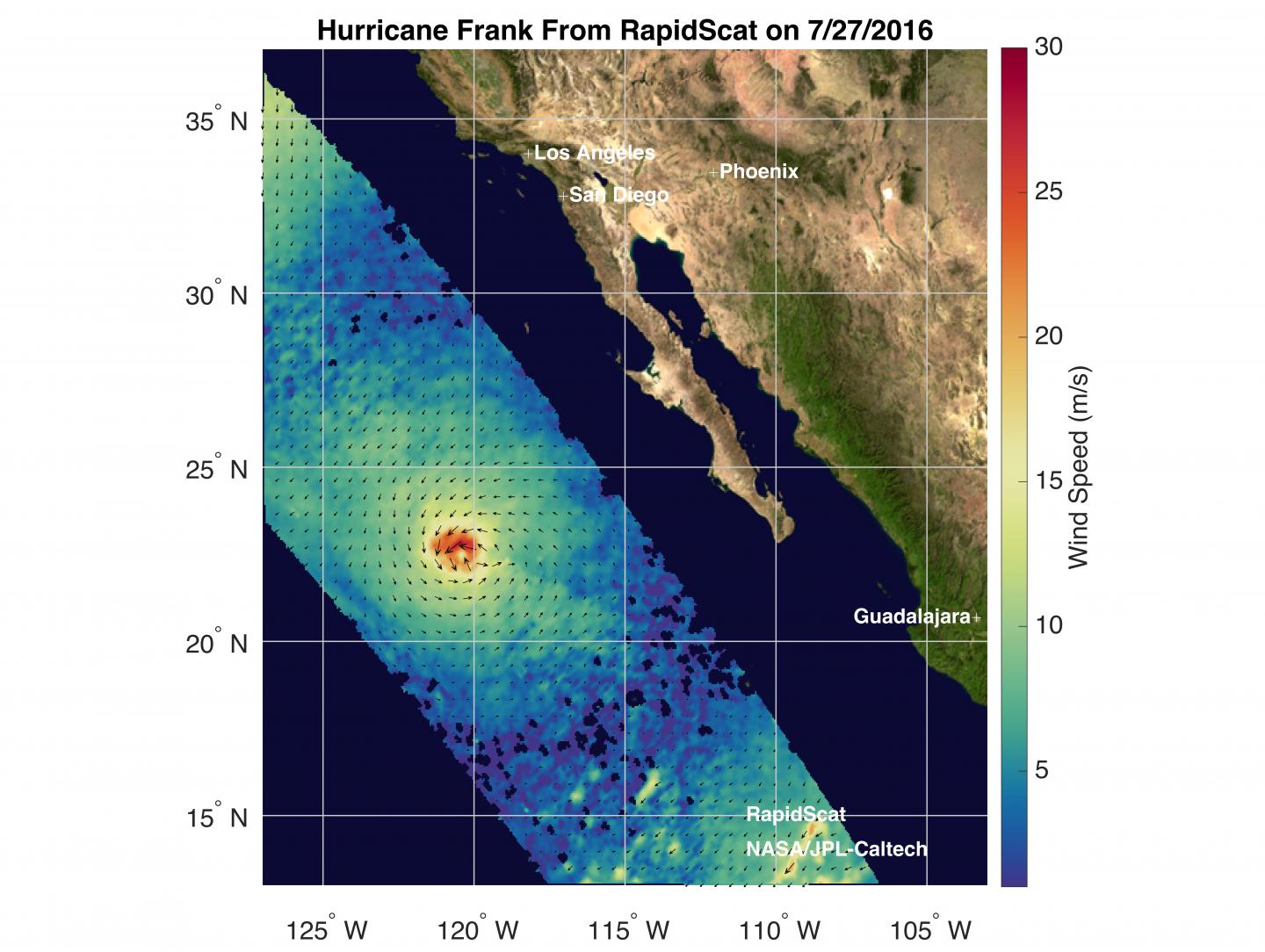 Tropical Cyclone Frank is fading fast
