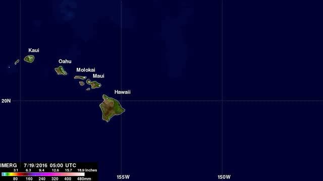 Tropical Storm Darby spared the Hawaiian Islands