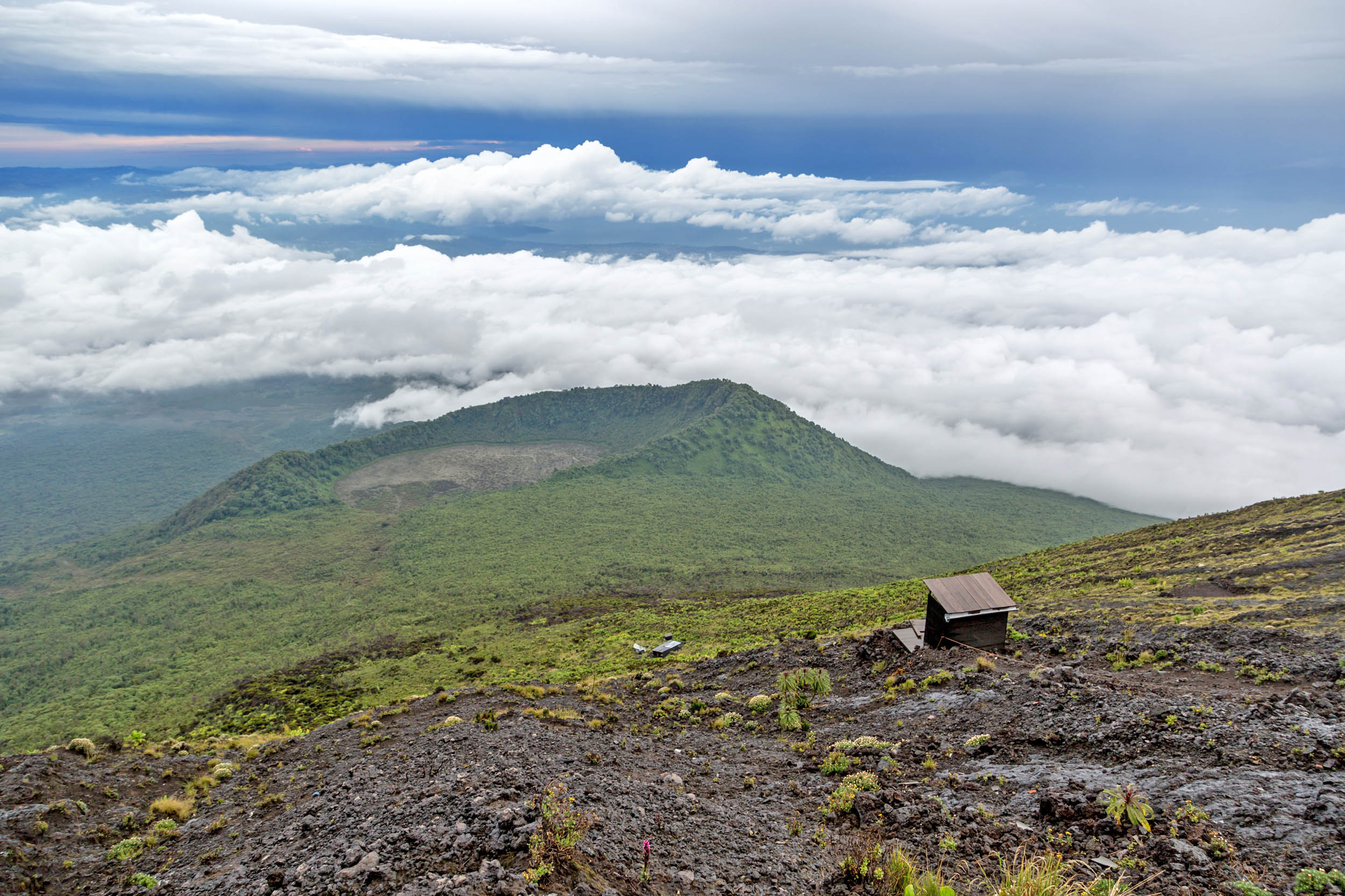 Mount Nyiragongo brings rich soil with eruption threat