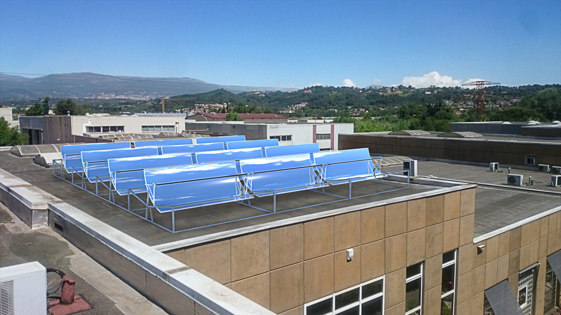 Zero-emission air conditioning system that doesn’t pollute