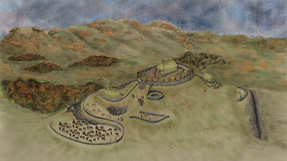 Archaeological site could be lost kingdom from the Dark Ages