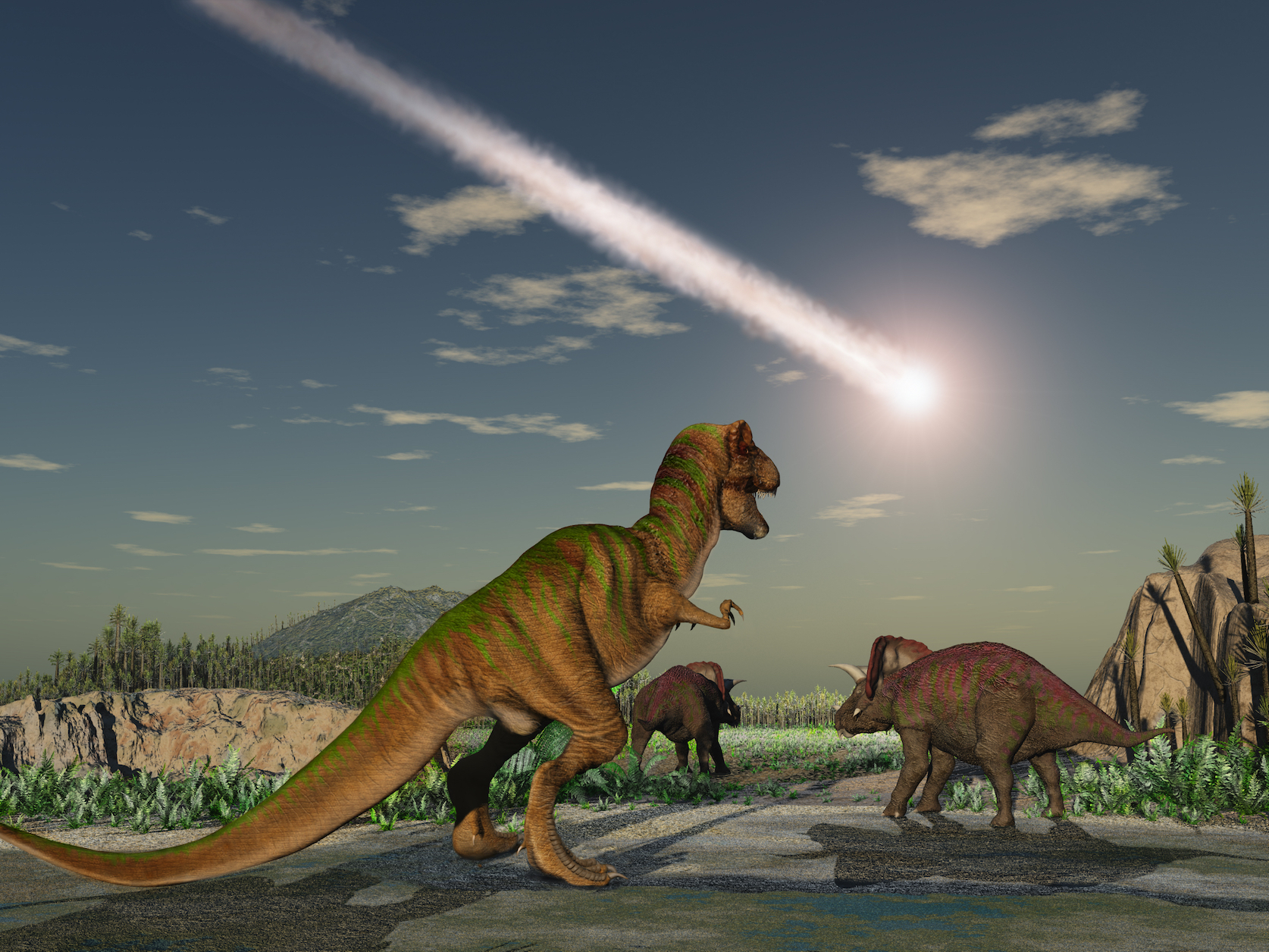Dinosaur extinction event caused years of darkness on Earth