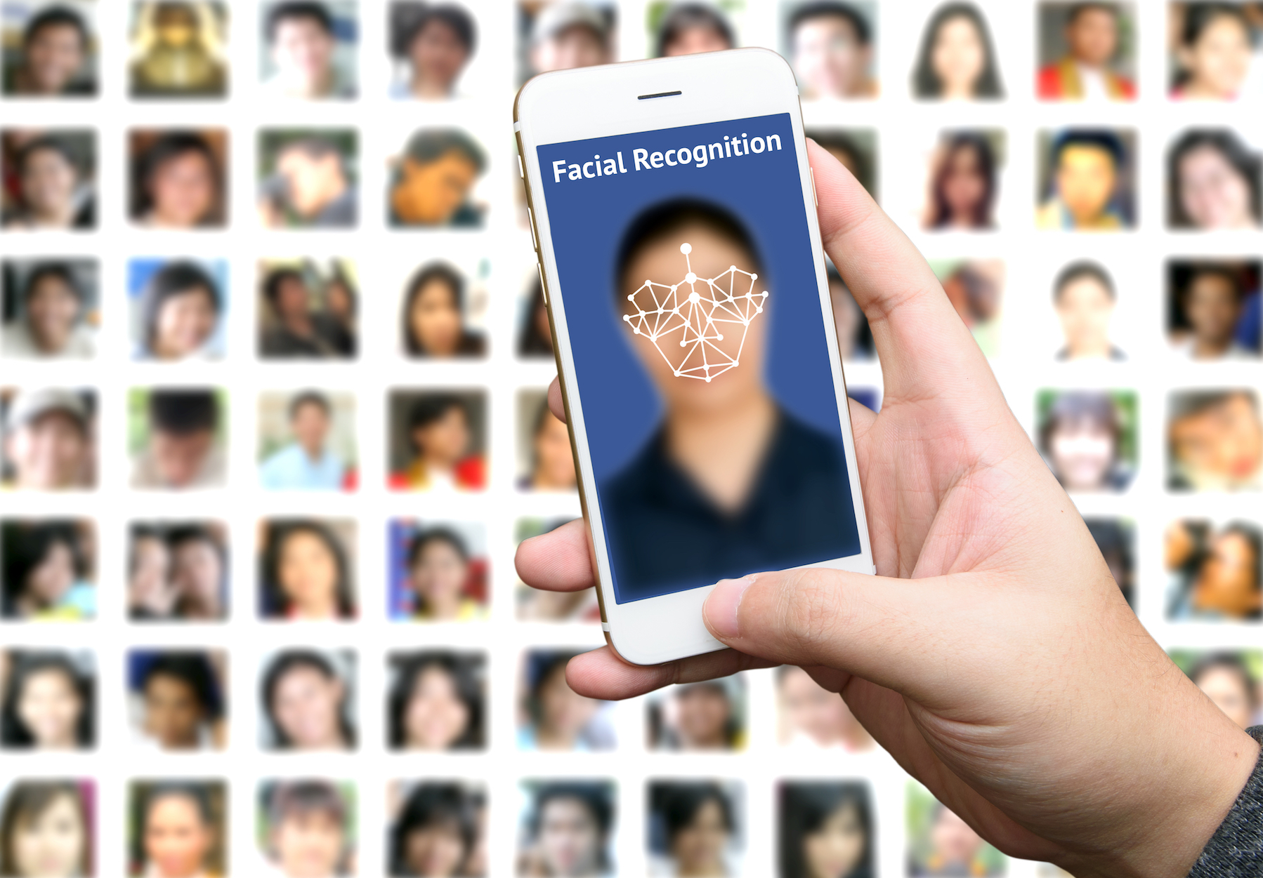 Facial recognition is not innate, but developed over time
