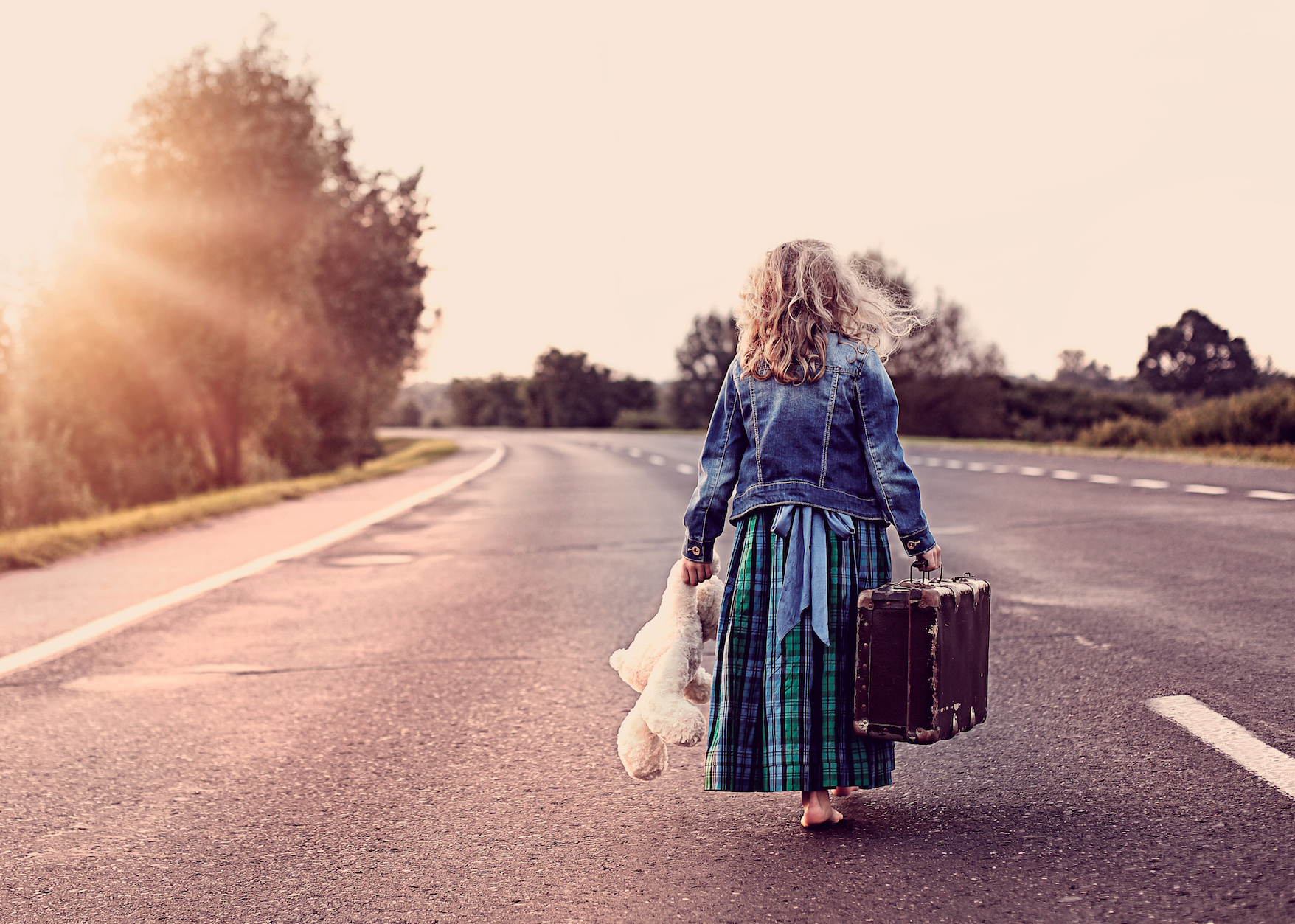 How do children recover from the trauma of a natural disaster?