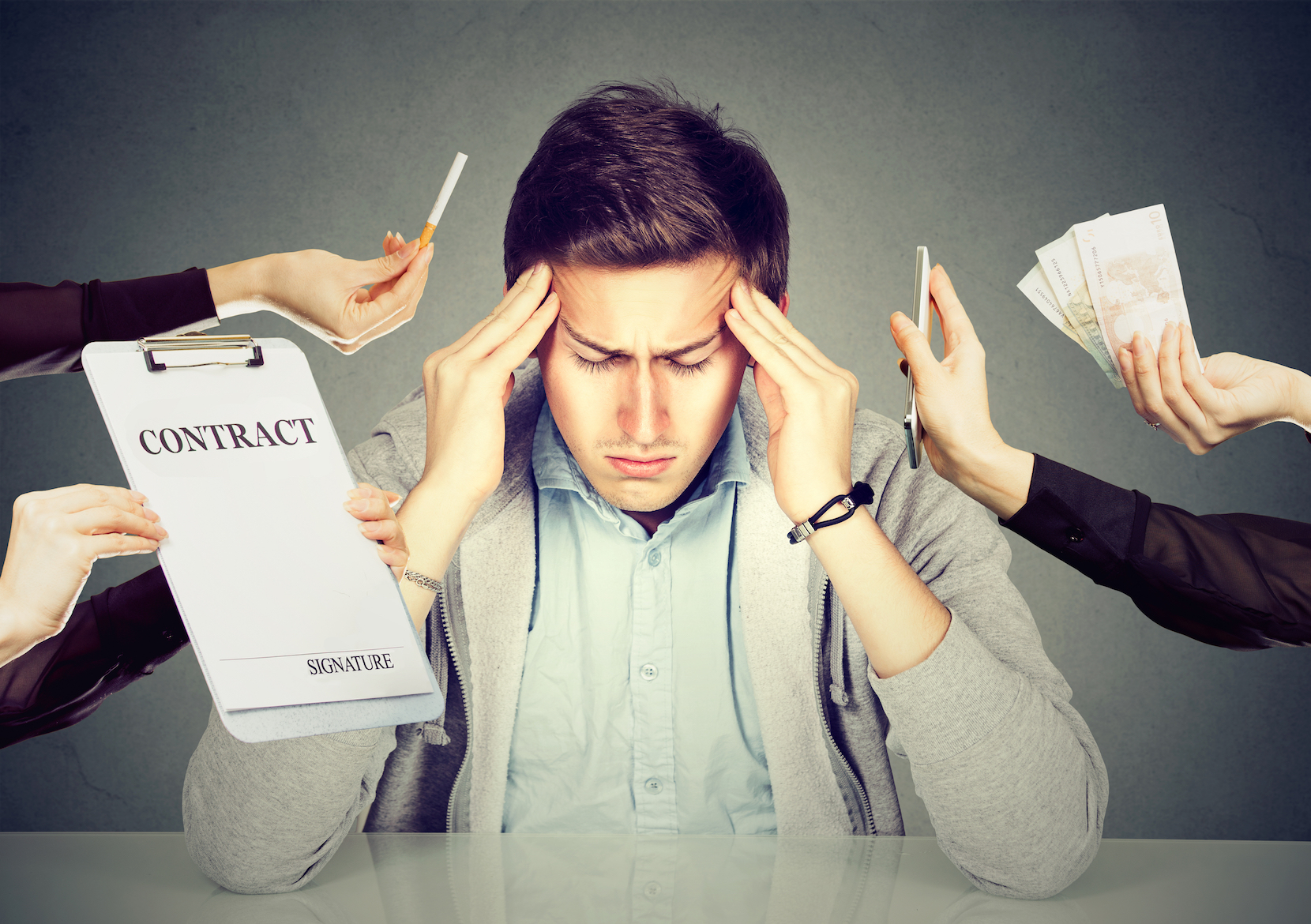 Stress causes the brain to make risky decisions