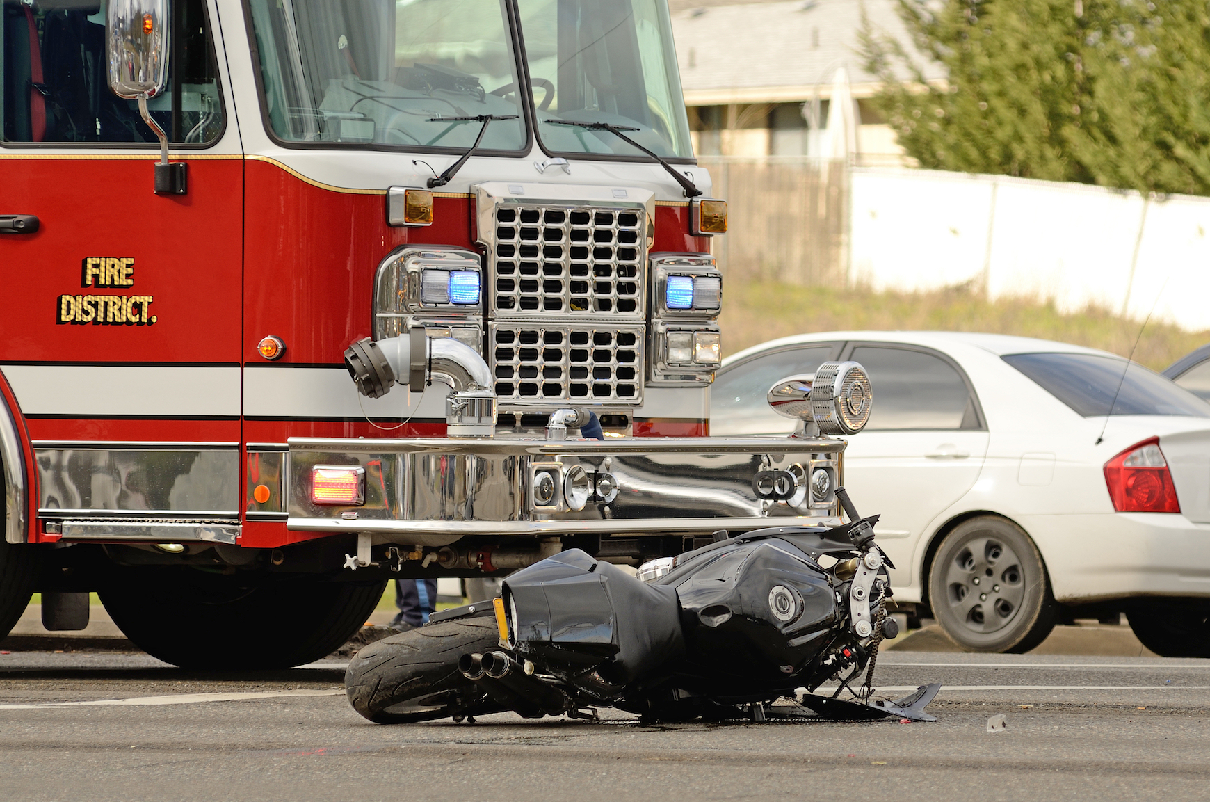 Motorcycle crashes cause 5 times more deaths than car accidents