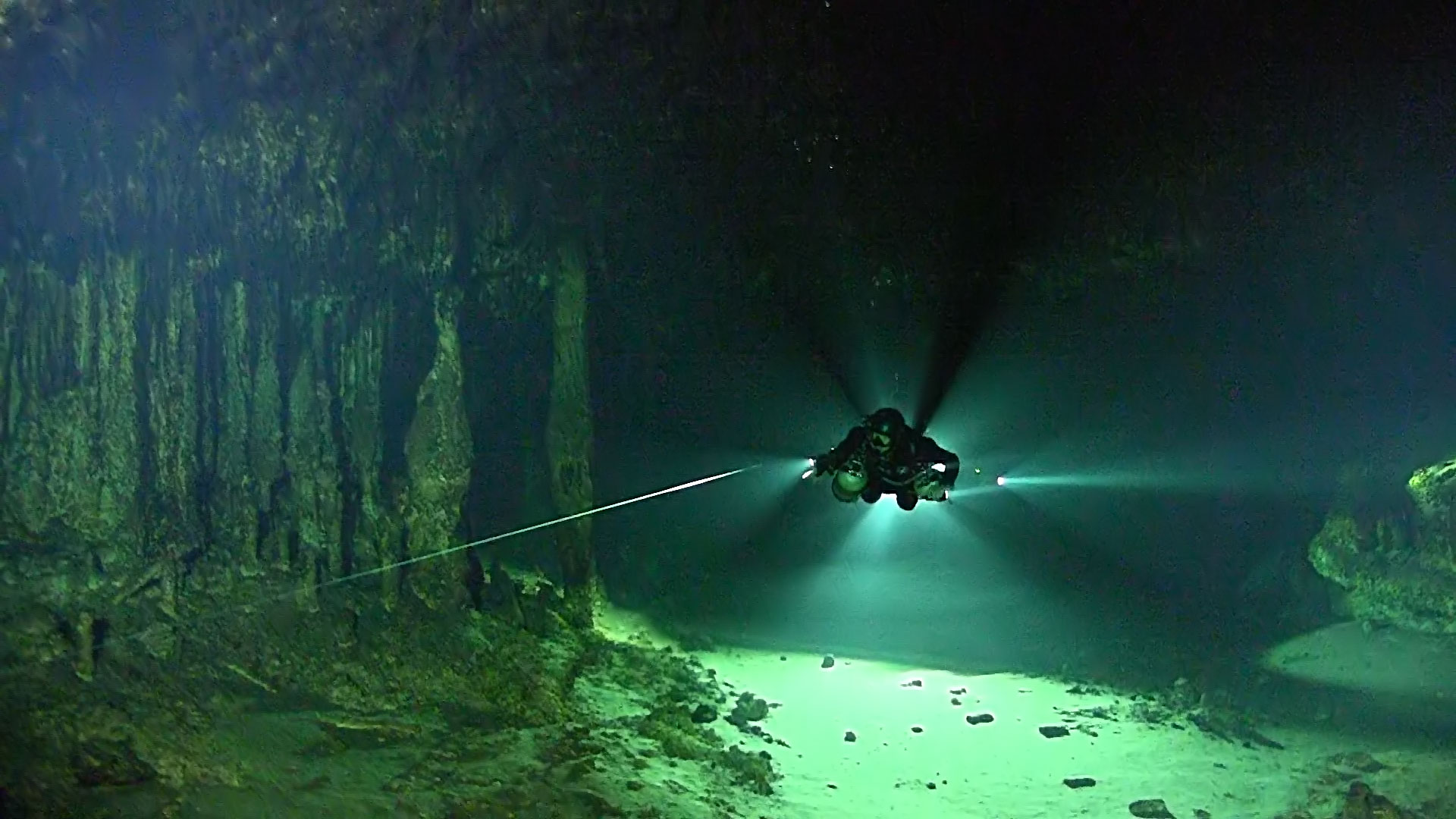 These deep underwater cave organisms survive off of methane gas