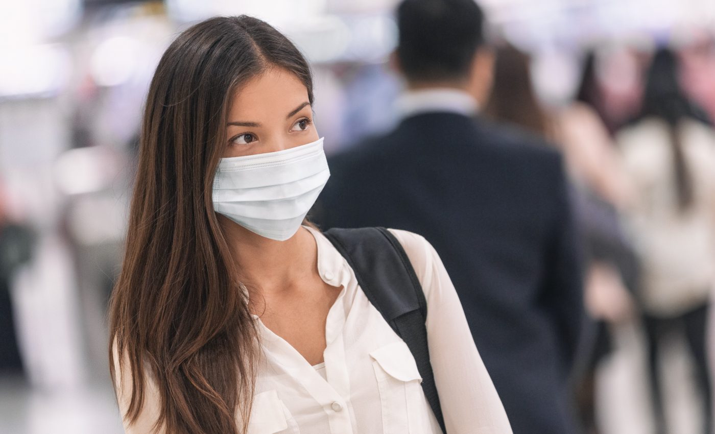 COVID-19 can circulate in the air throughout enclosed spaces