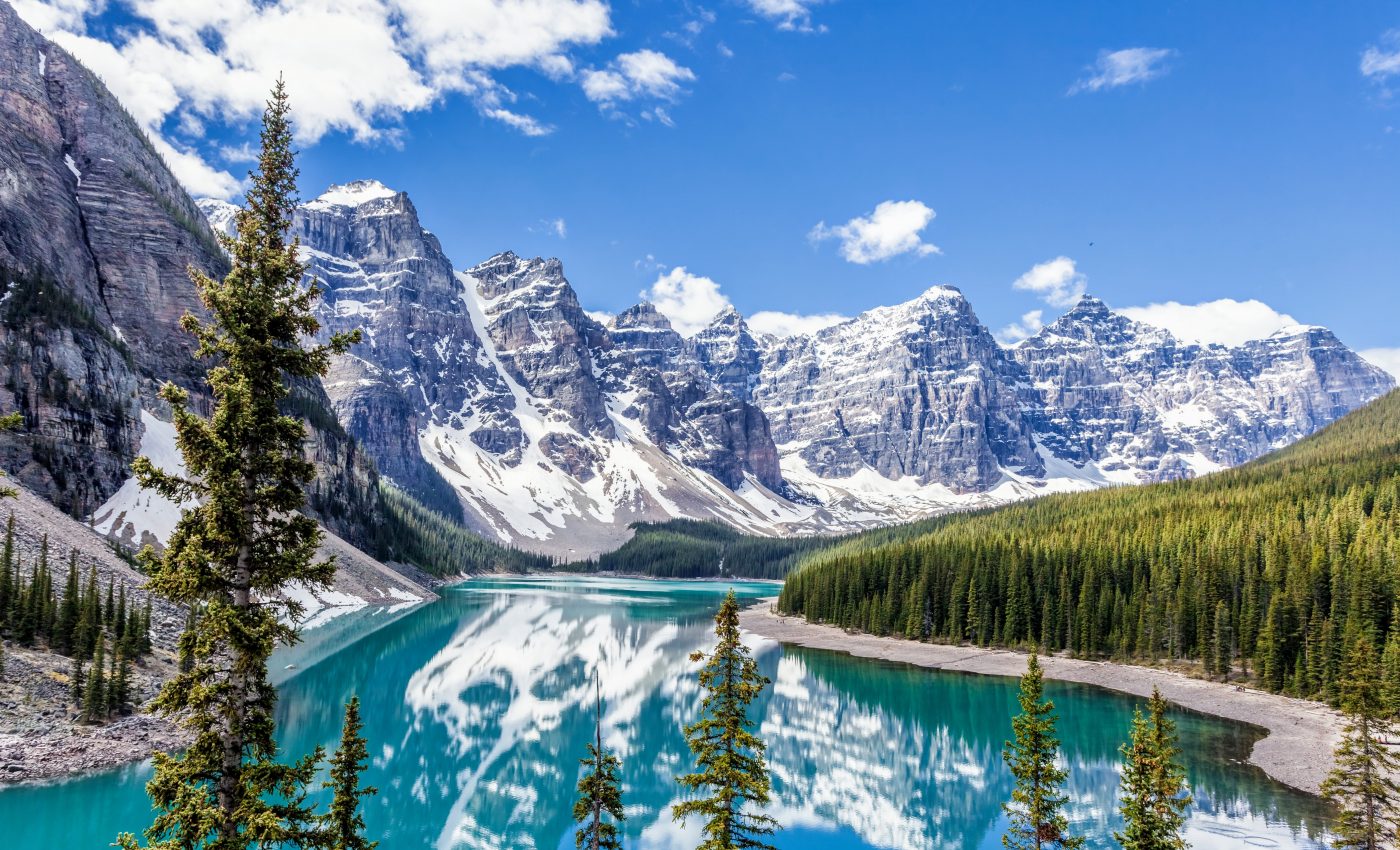 The Rocky Mountains are gradually recovering from acid rain