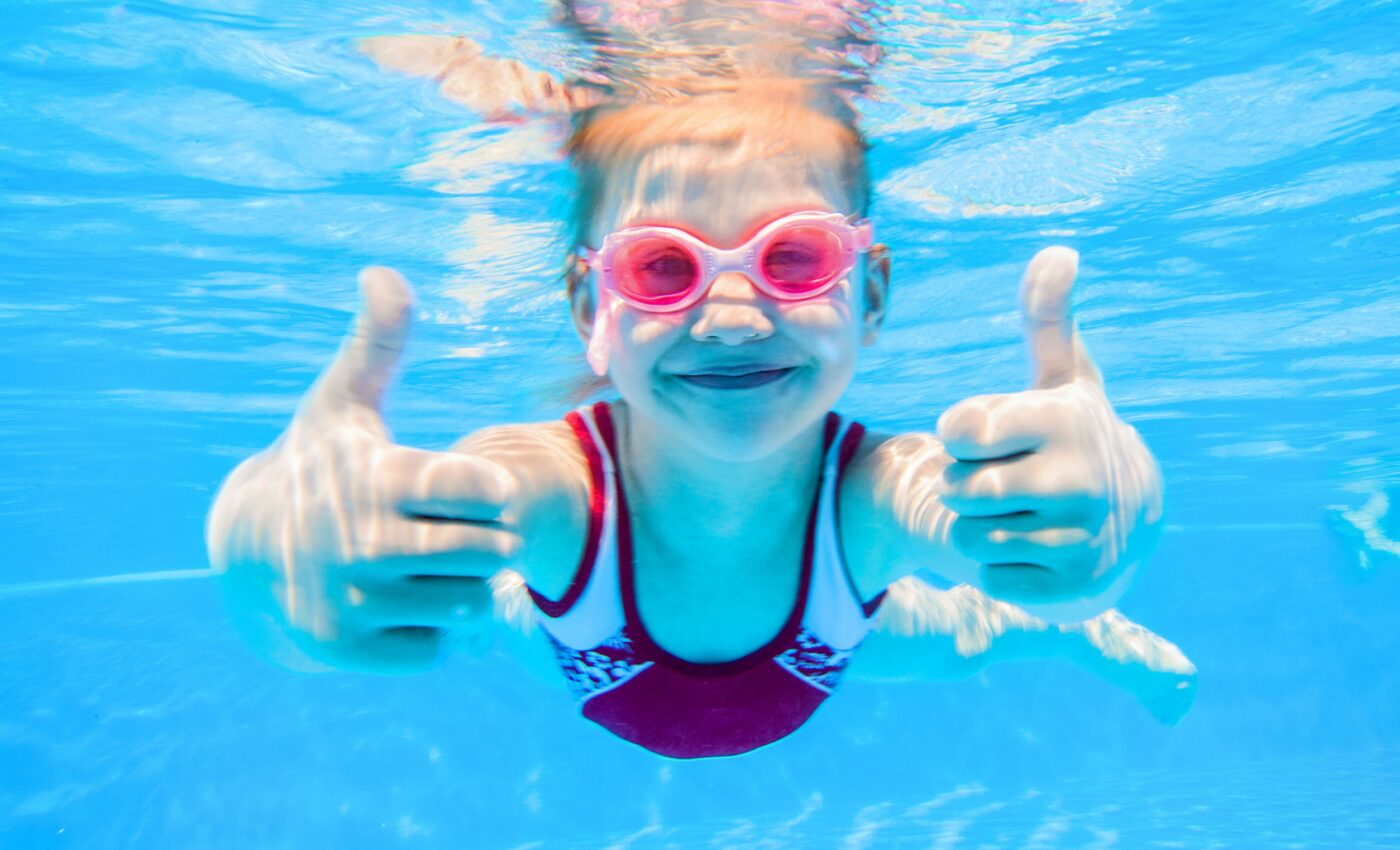 Swimming exercises the brain