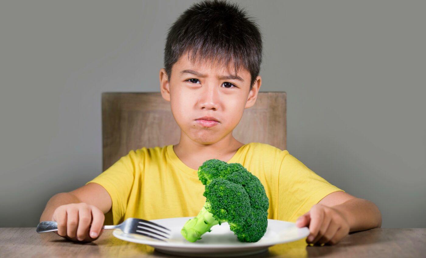 Kids' dislike for vegetables caused by microbes in the mouth