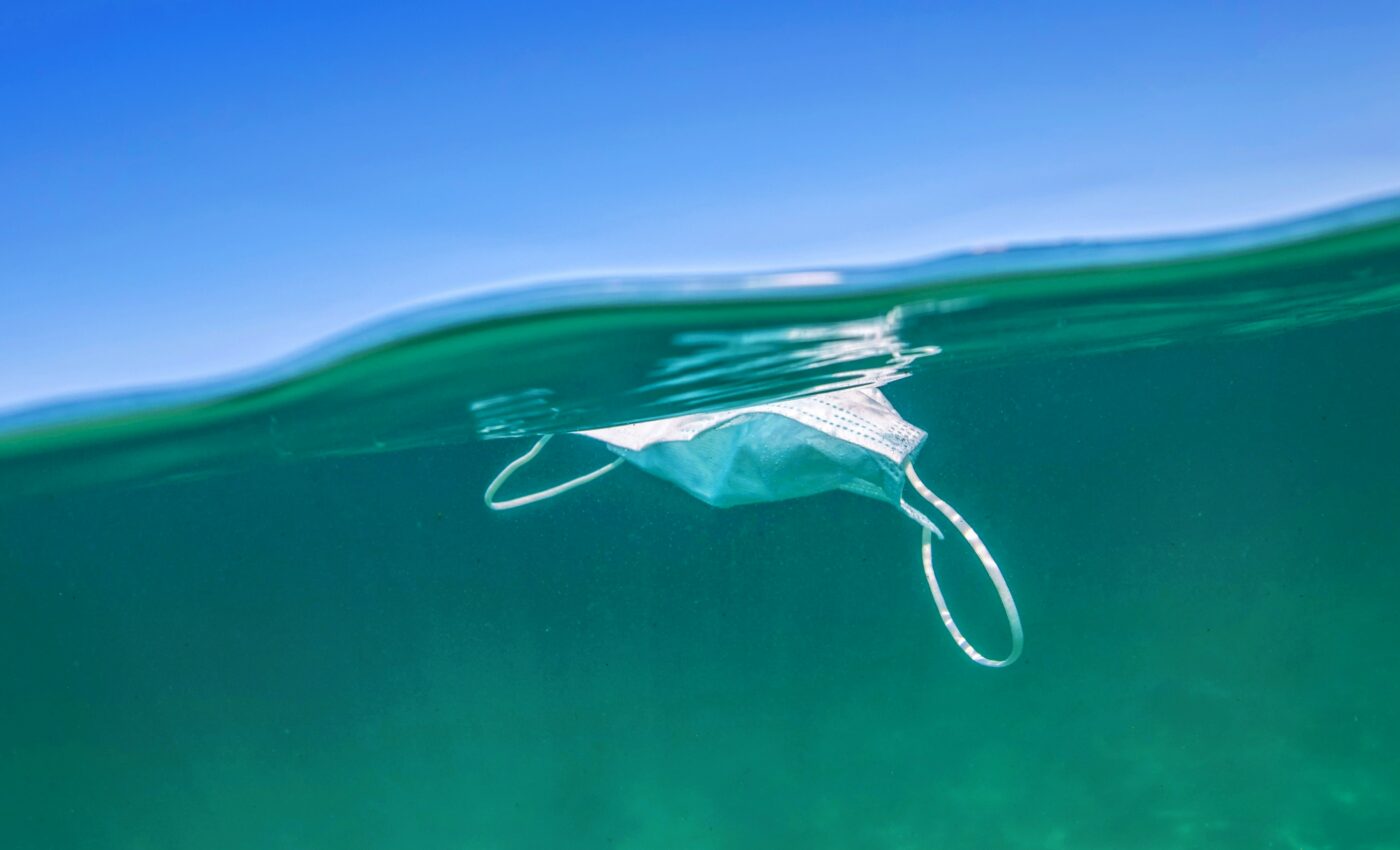 Face mask litter jumped by 9,000% from March to October 2020