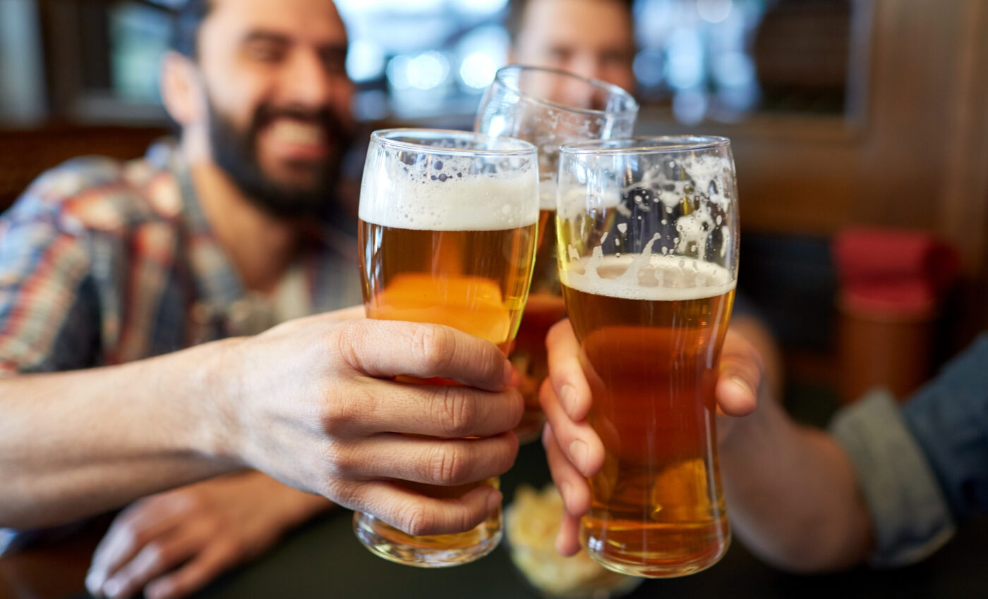 Moderate drinking can cause premature brain aging