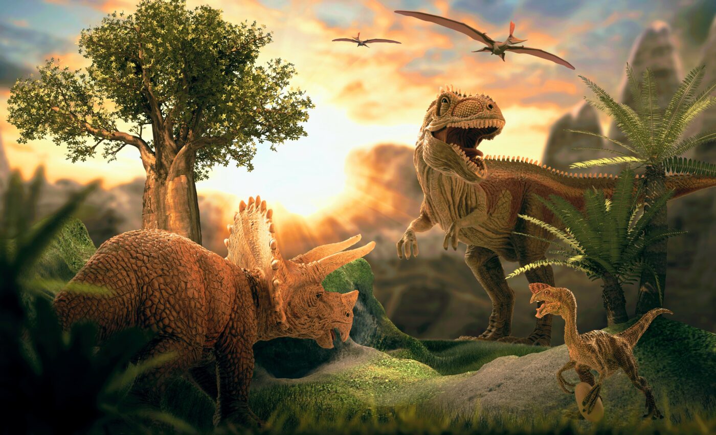 Most of the dinosaurs were warm-blooded