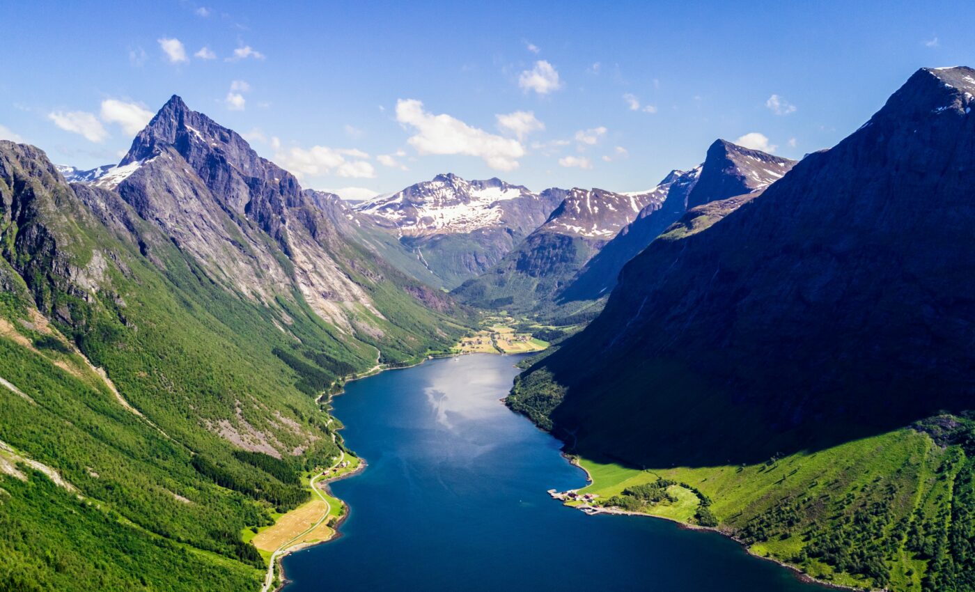 Large amounts of methane are released from fjords