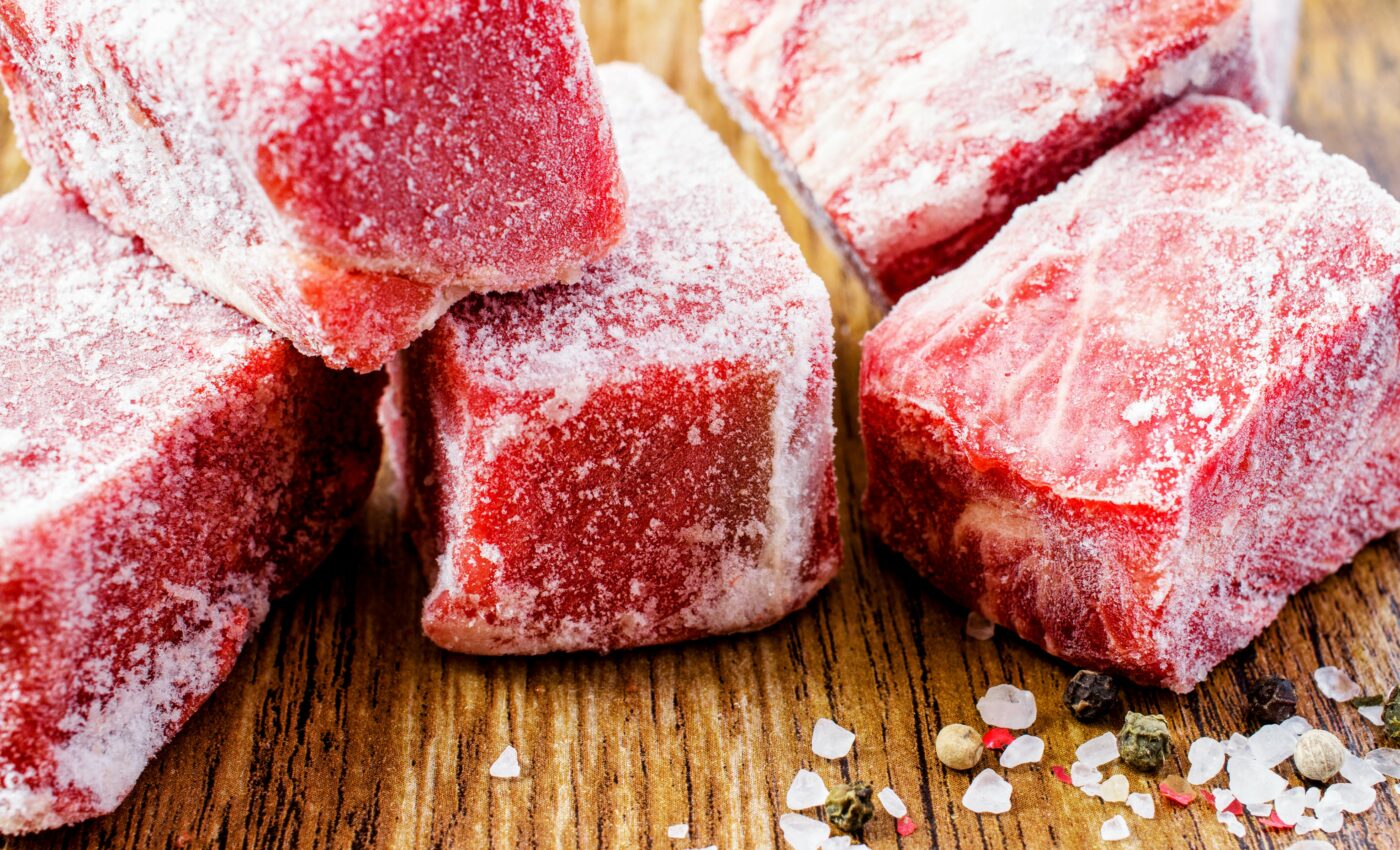 SARS-CoV-2 can survive on frozen meat for up to a month