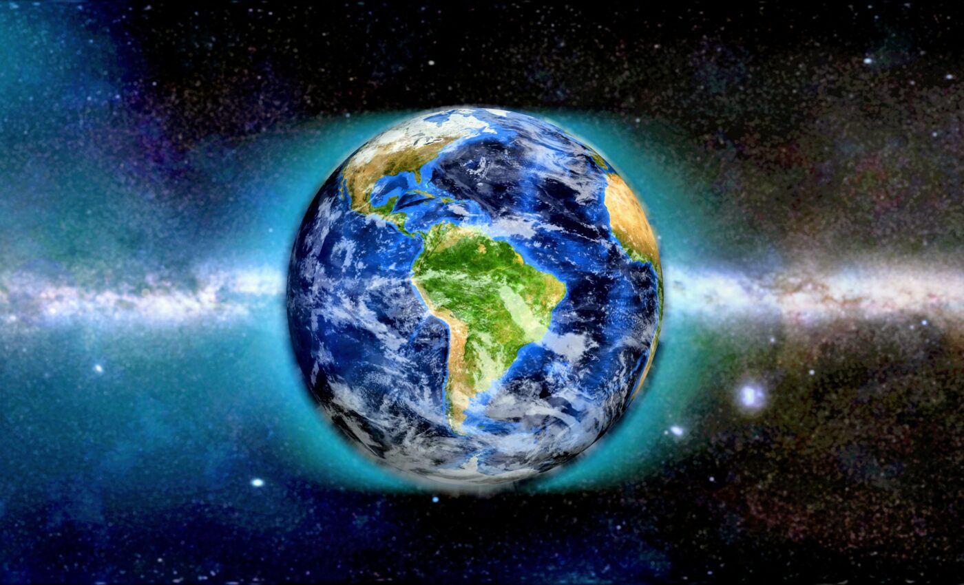 How does space radiation affect plants?