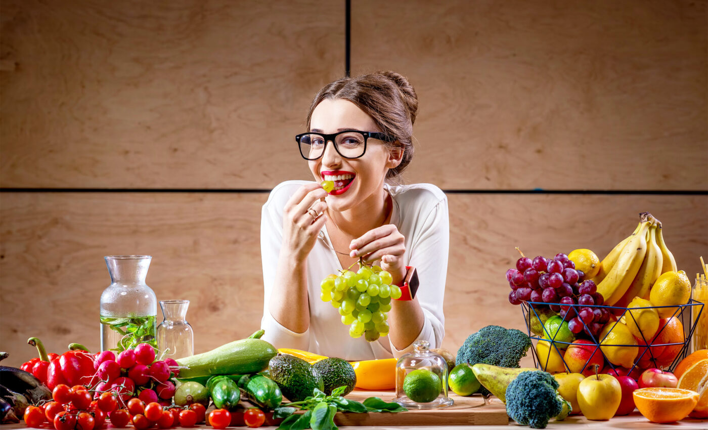 Eating fruits and vegetables improves overall gut health