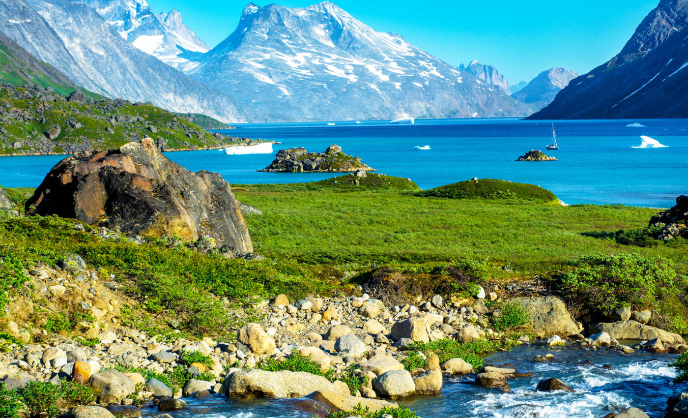 Greenland is becoming a 'green' land as melting ice is replaced with vegetation