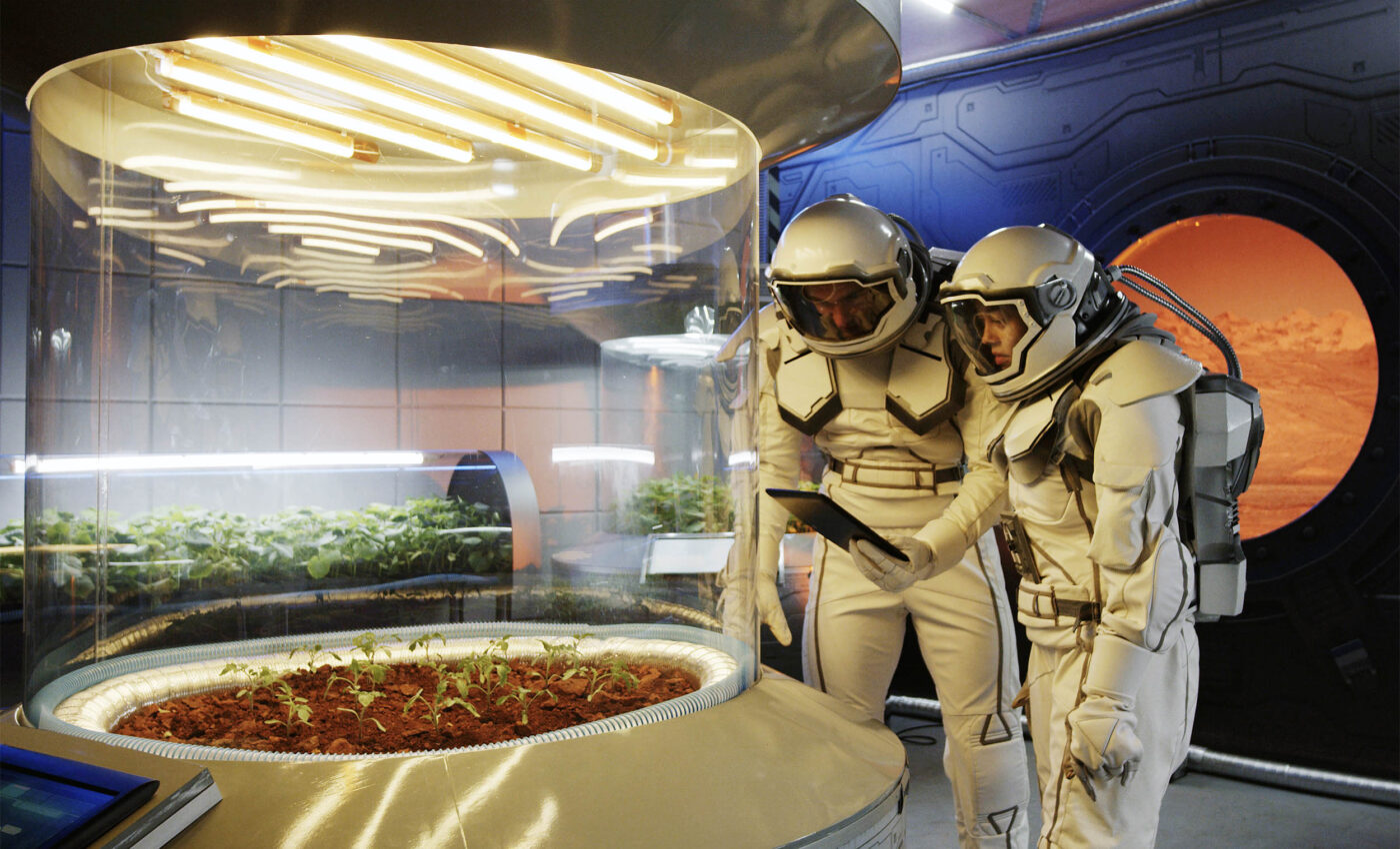 Space farming takes a big leap forward with new stretchy sensors