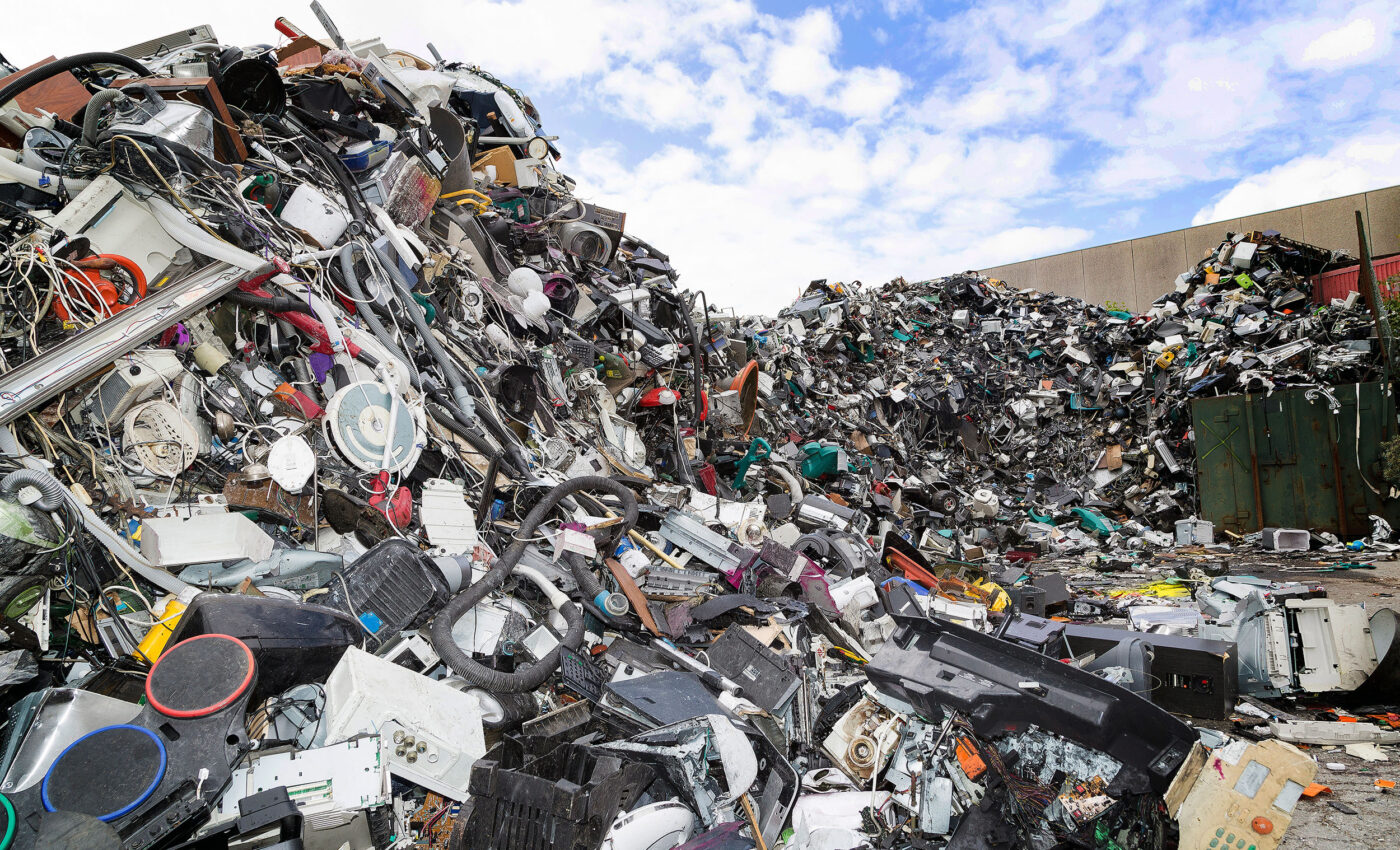 Electronic waste is growing five times faster than recycling