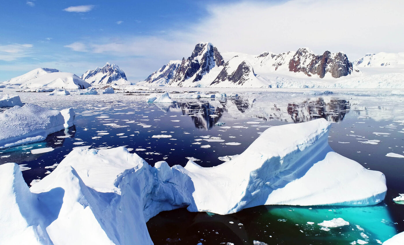 Antarctic ice shelves are melting faster due to ocean currents