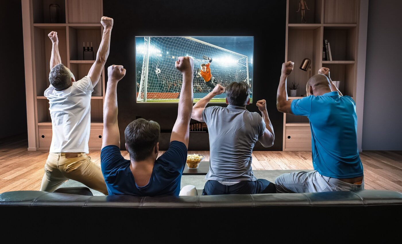 Watching sports has a very positive impact on mental and physical health