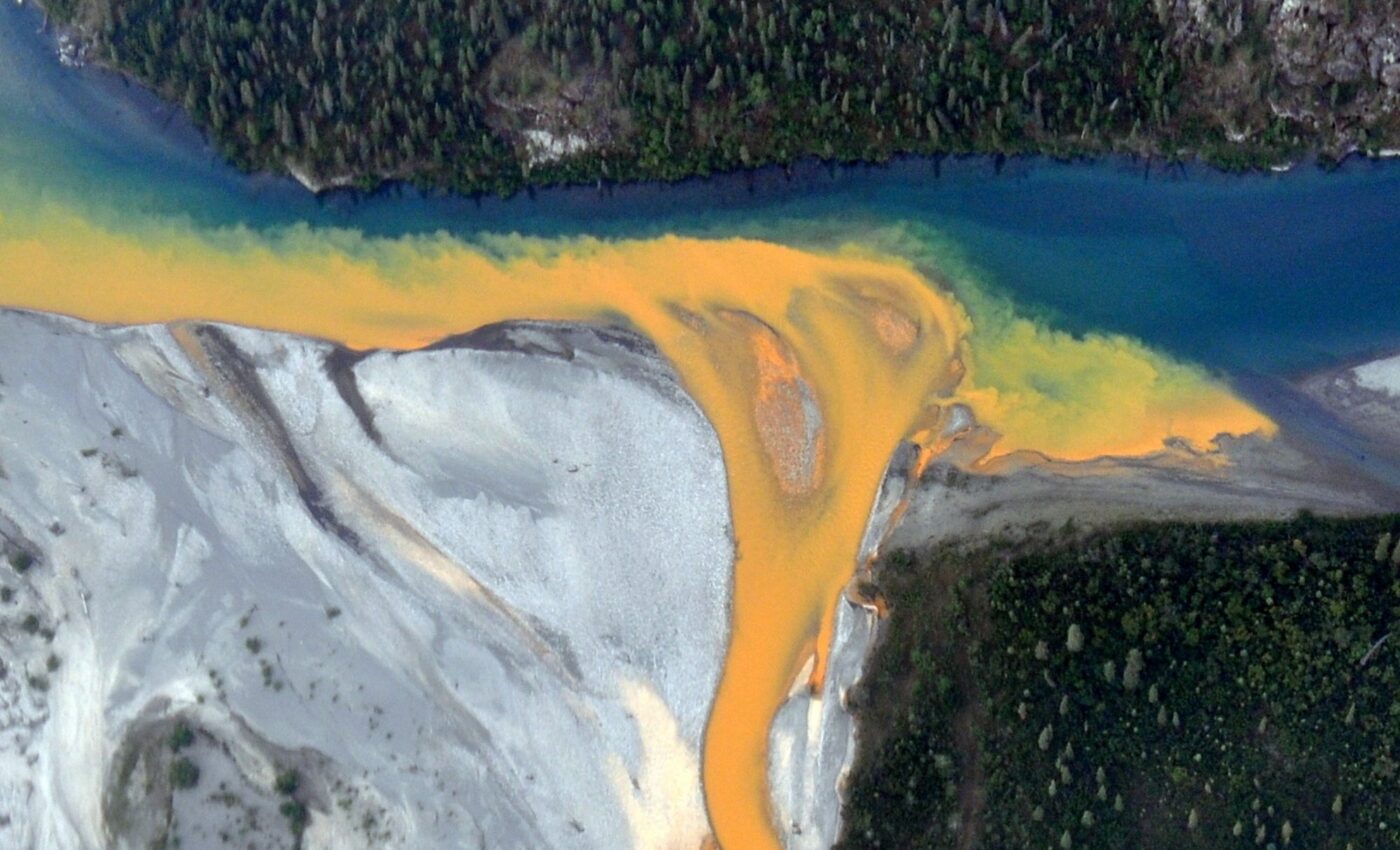 Alaska’s rivers are rusting and the changes are visible from space