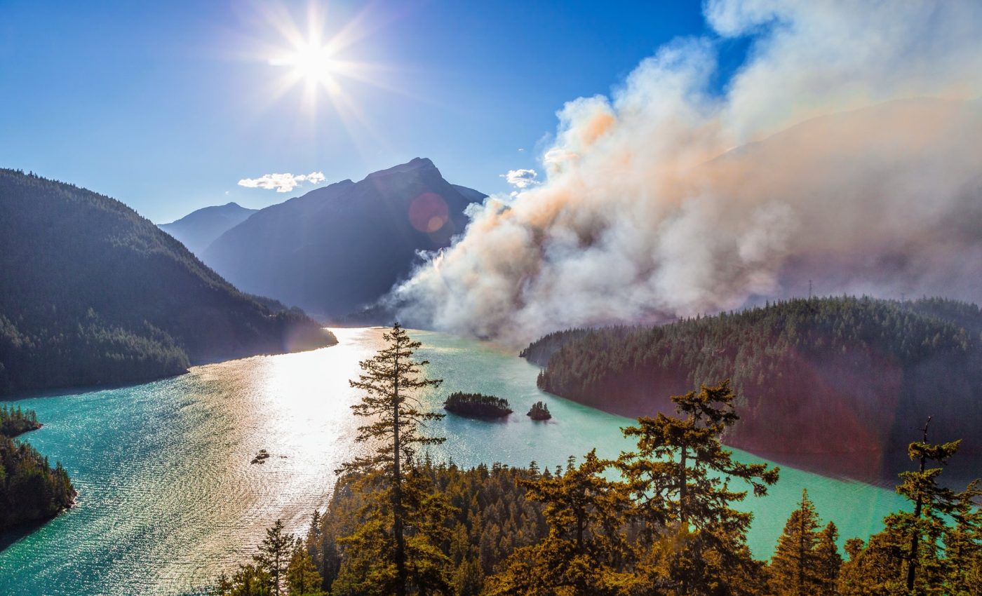 Wildfire smoke has affected almost every lake in North America