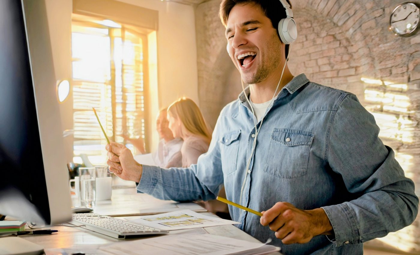Music can boost brainpower and productivity