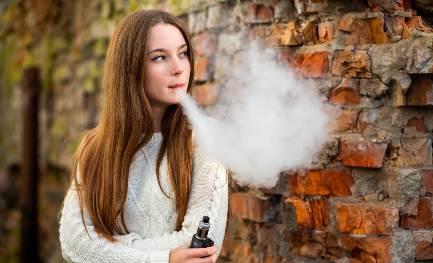 Teen vaping rates are doubled by stress and depression