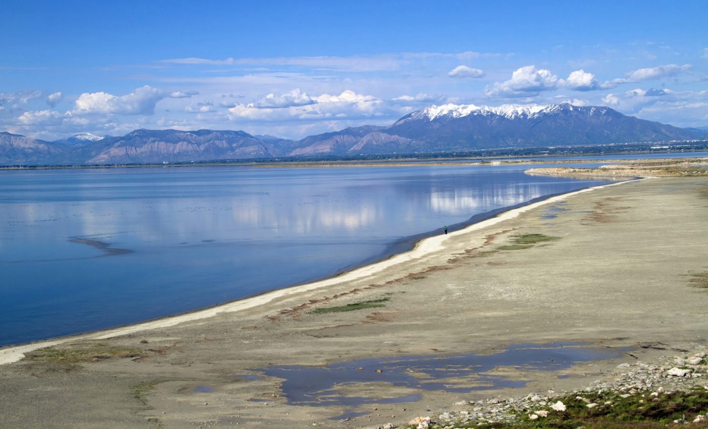 Great Salt Lake is shrinking and releasing harmful dust