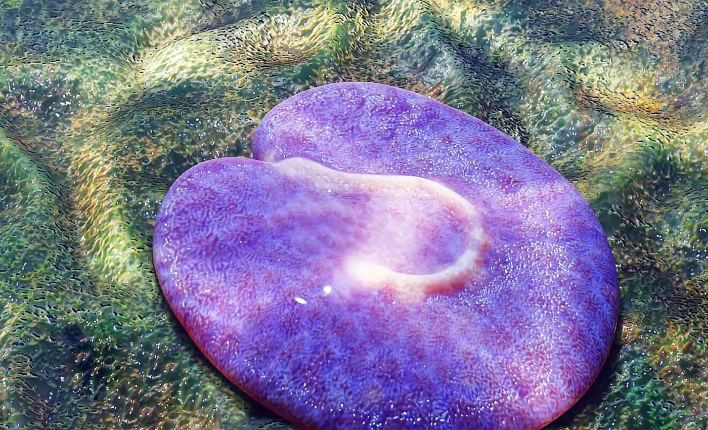 500-million-year-old purple blob may be Earth's earliest animal