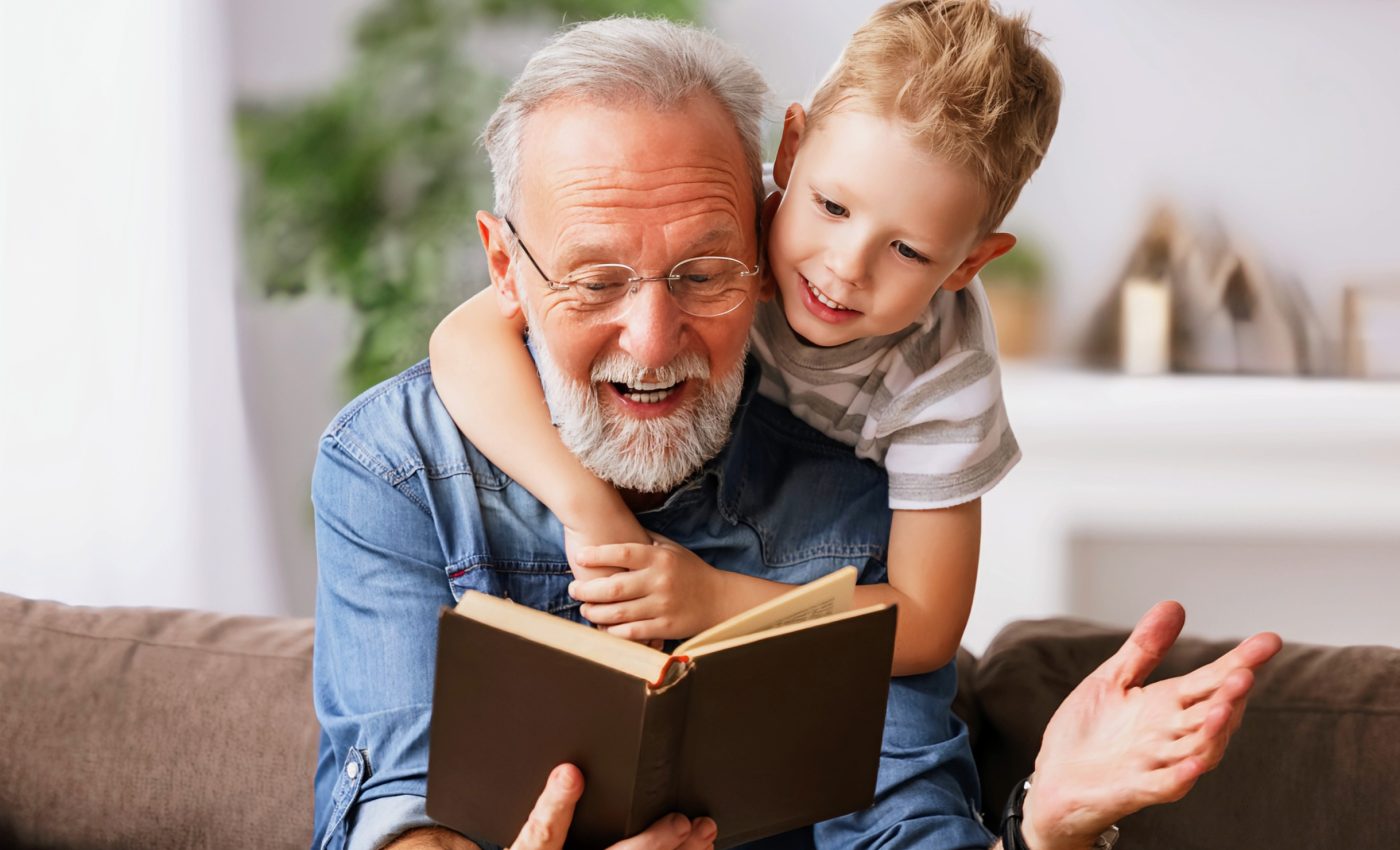 Grandchildren are a source of joy and well-being for older adults