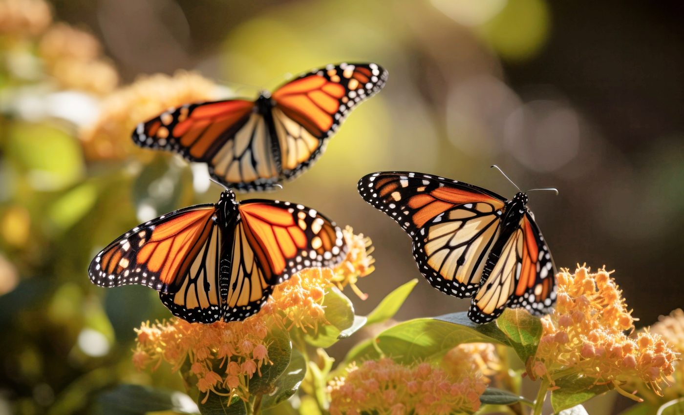 Monarch butterflies are delaying their migration in a warmer climate