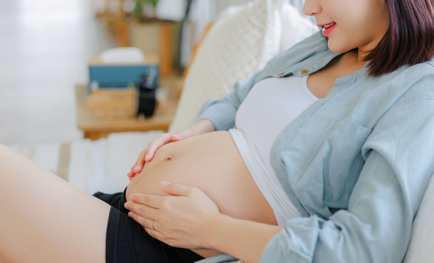 Mothers start bonding with their baby before delivery